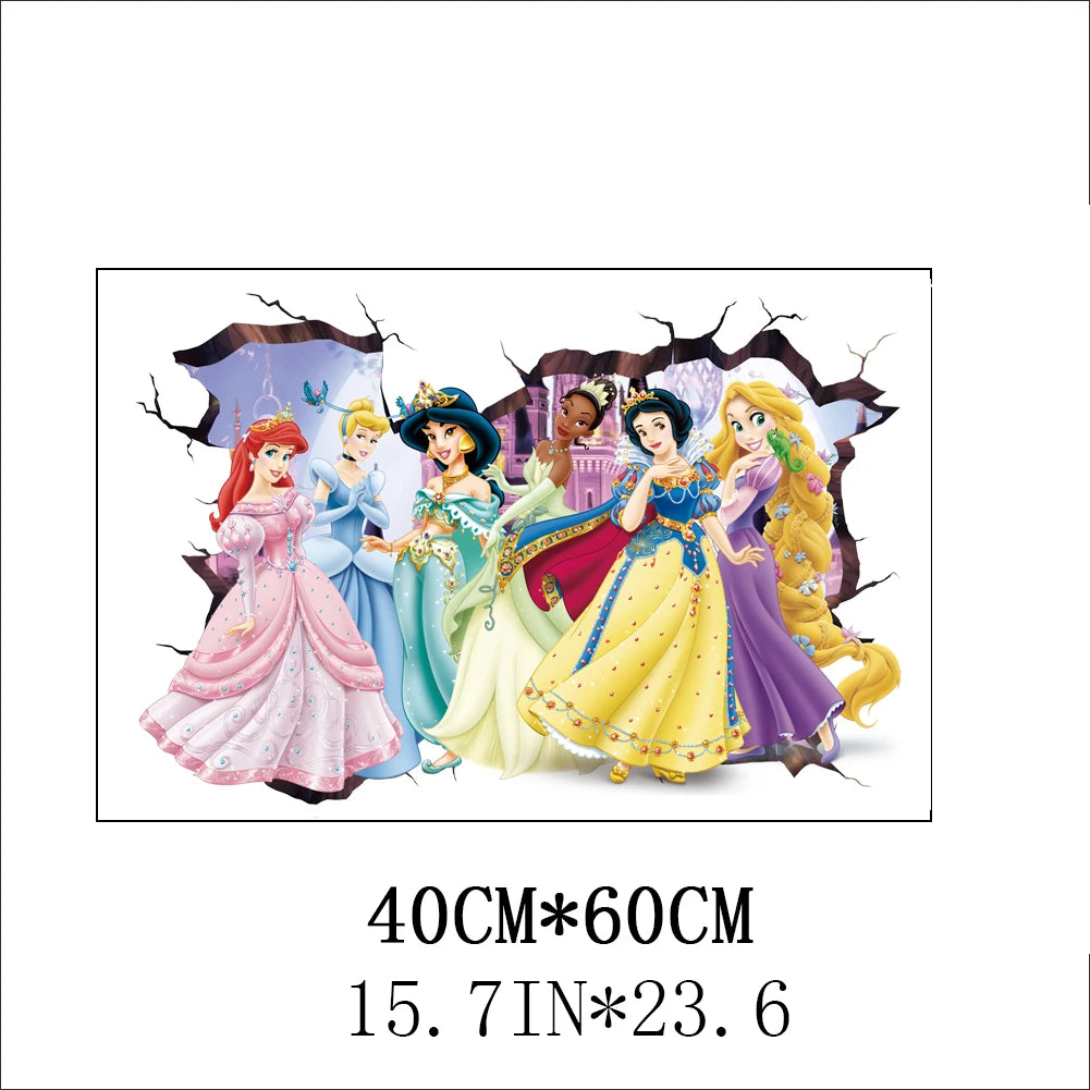 Princess Wall Stickers For Girls Wall Decals