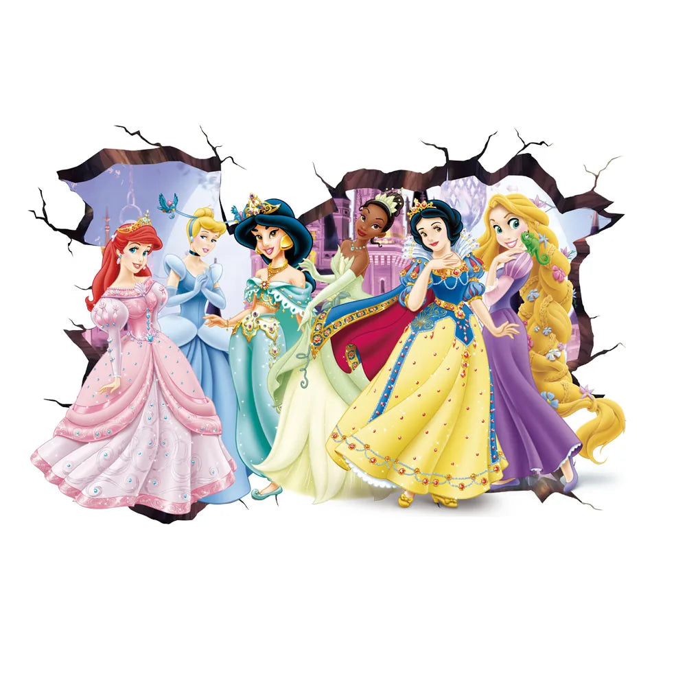 Princess Wall Stickers For Girls Wall Decals
