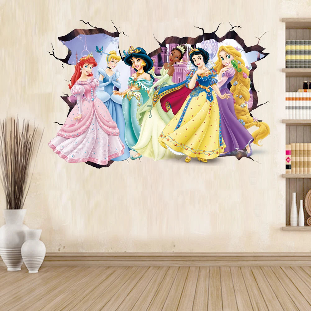 Princess Wall Stickers For Girls Wall Decals