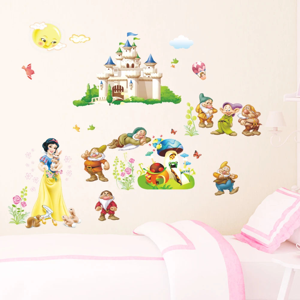Princess Wall Stickers For Kids Room