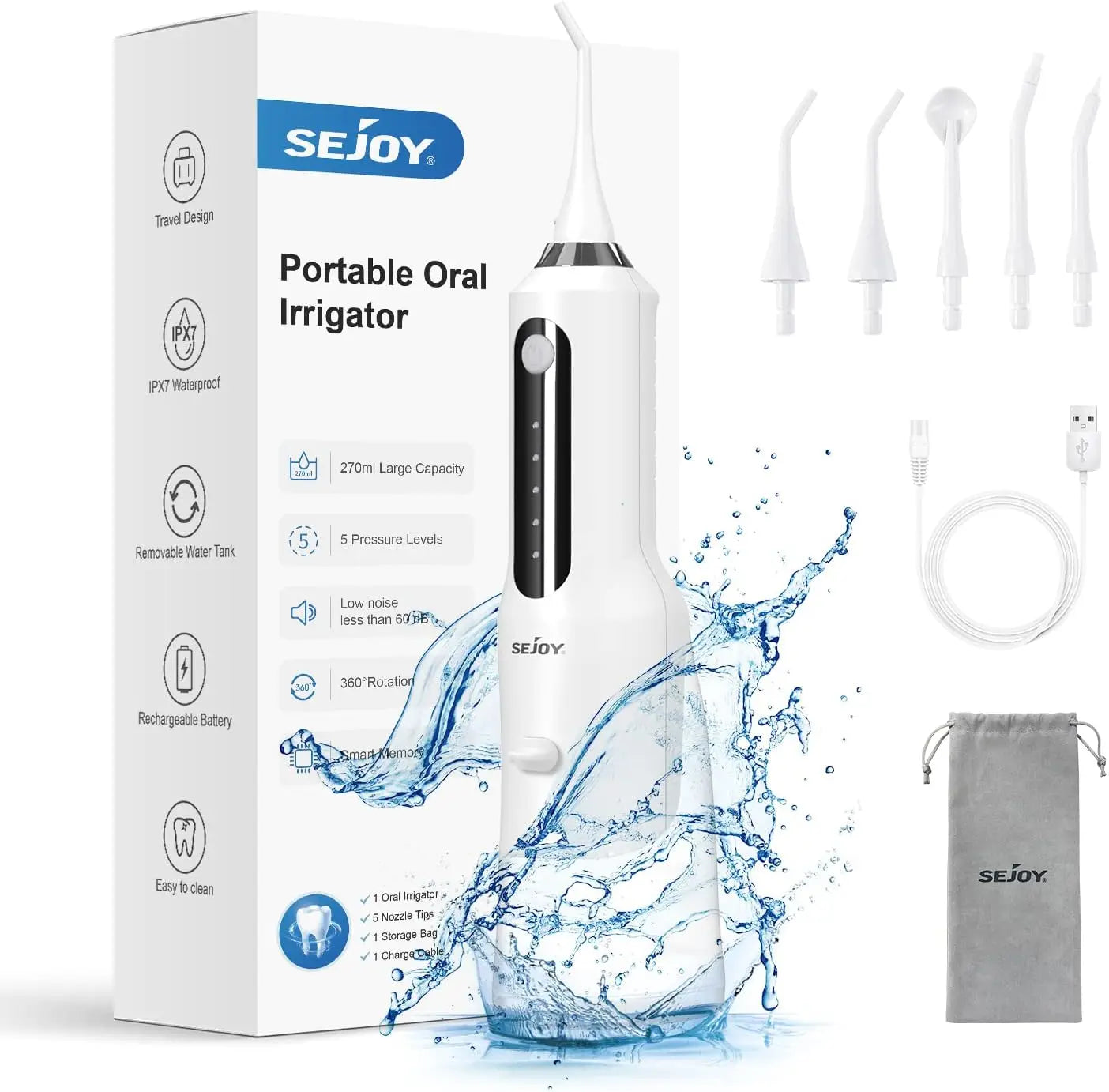 Water Flosser for Teeth Irrigation And Whitening