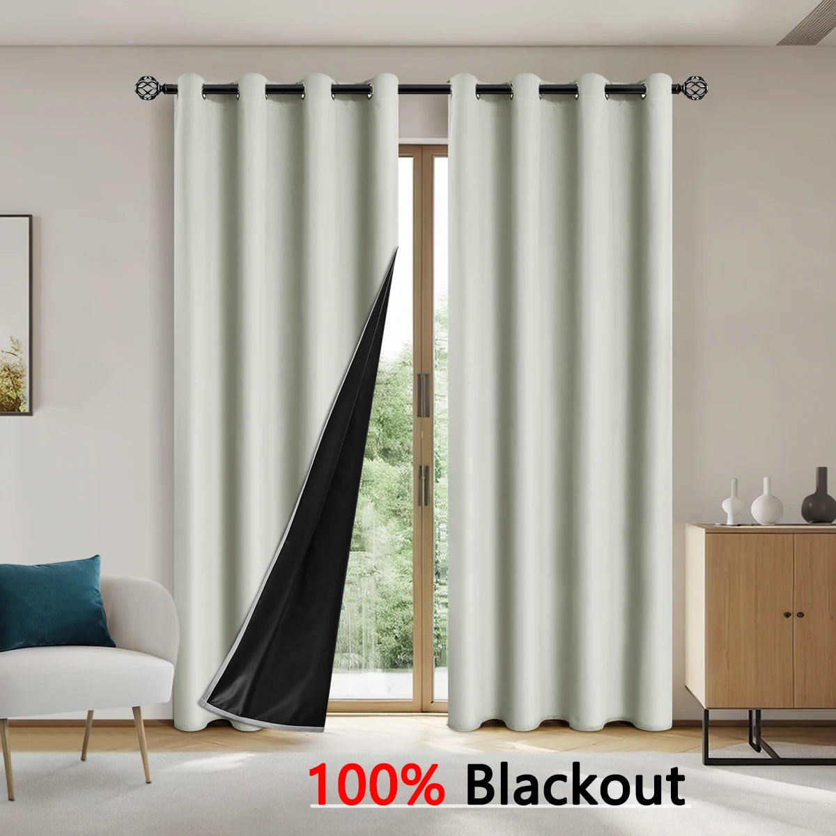 Full Shading Blackout Curtains