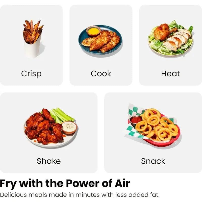6 Quart Dual Basket Air Fryer -