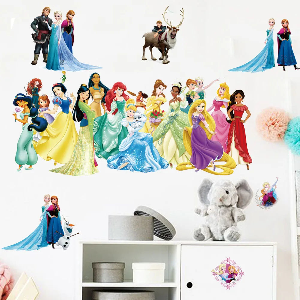 Princess Wall Stickers For Kids Room