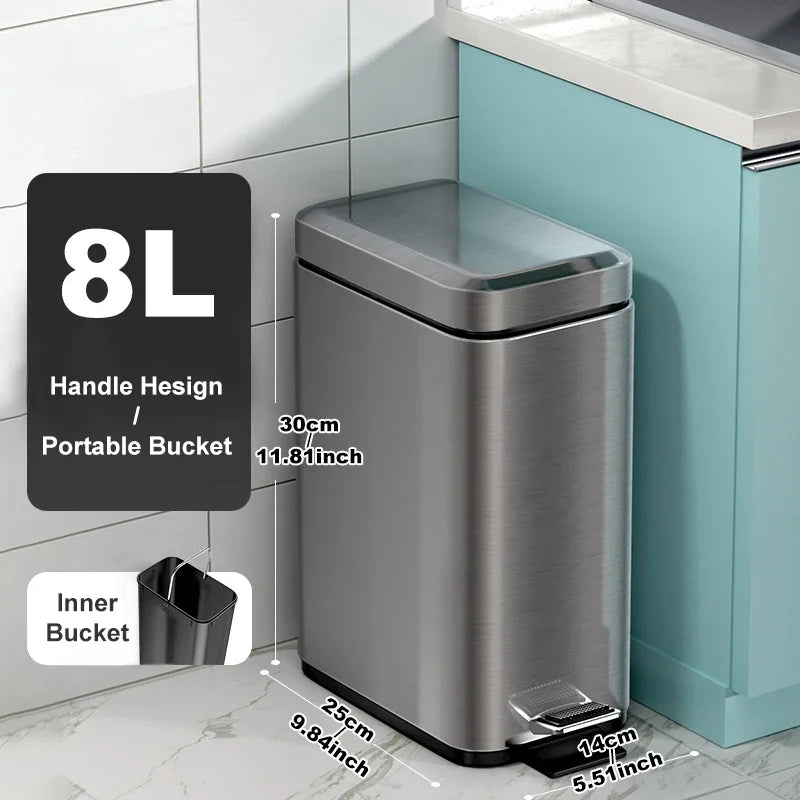 Capacity Trash Kitchen Slit Kitchen Recycling Can