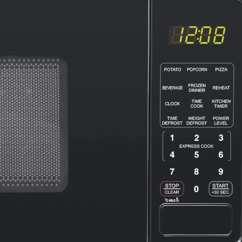Countertop Microwave Oven, Black