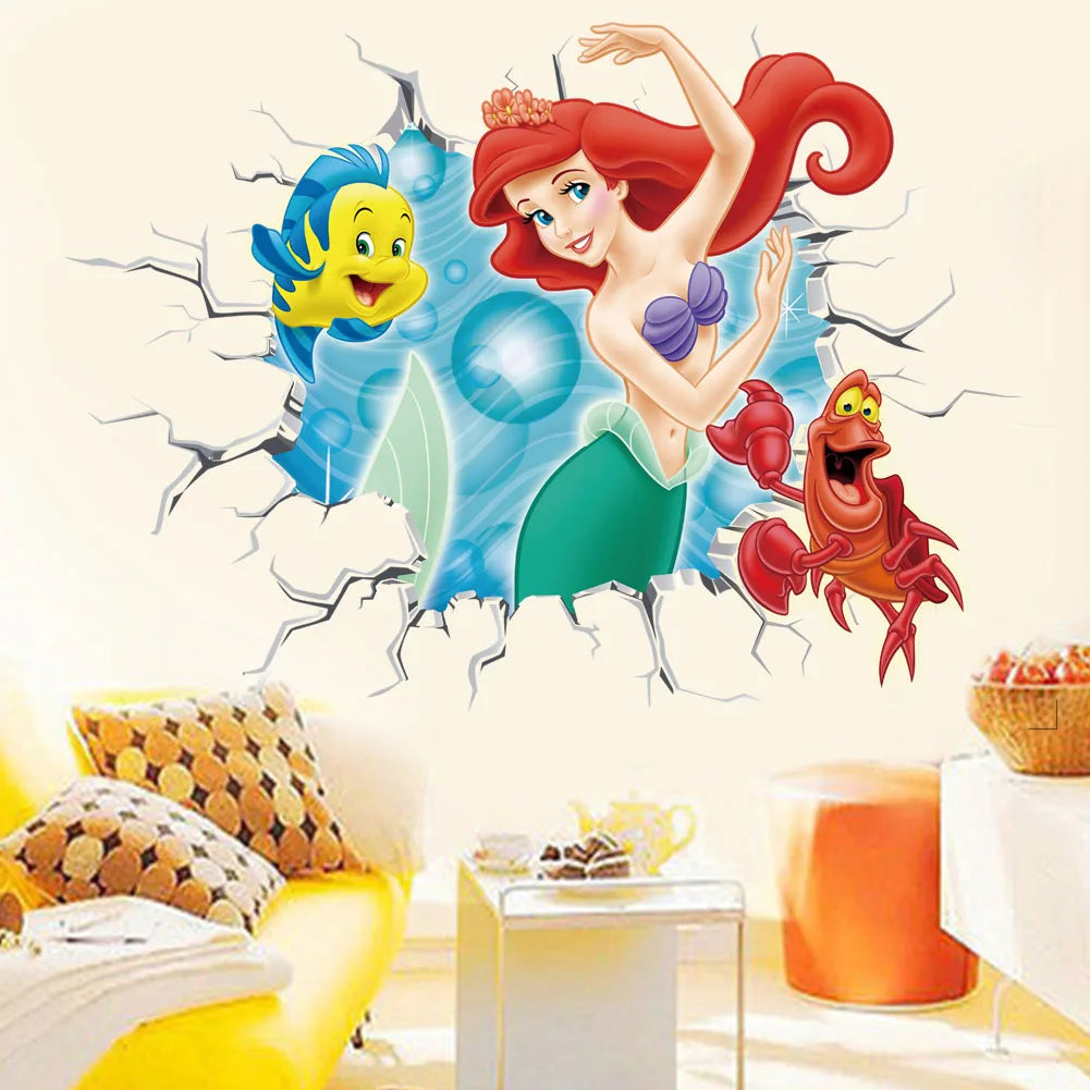 Princess Wall Stickers For Kids Room