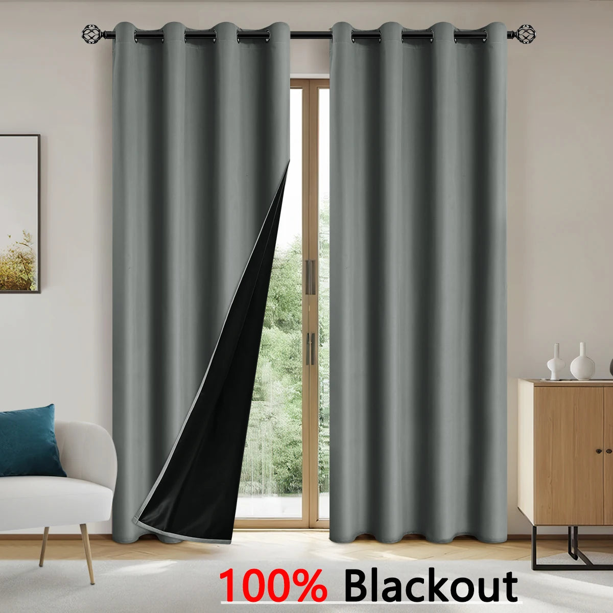 Full Shading Blackout Curtains