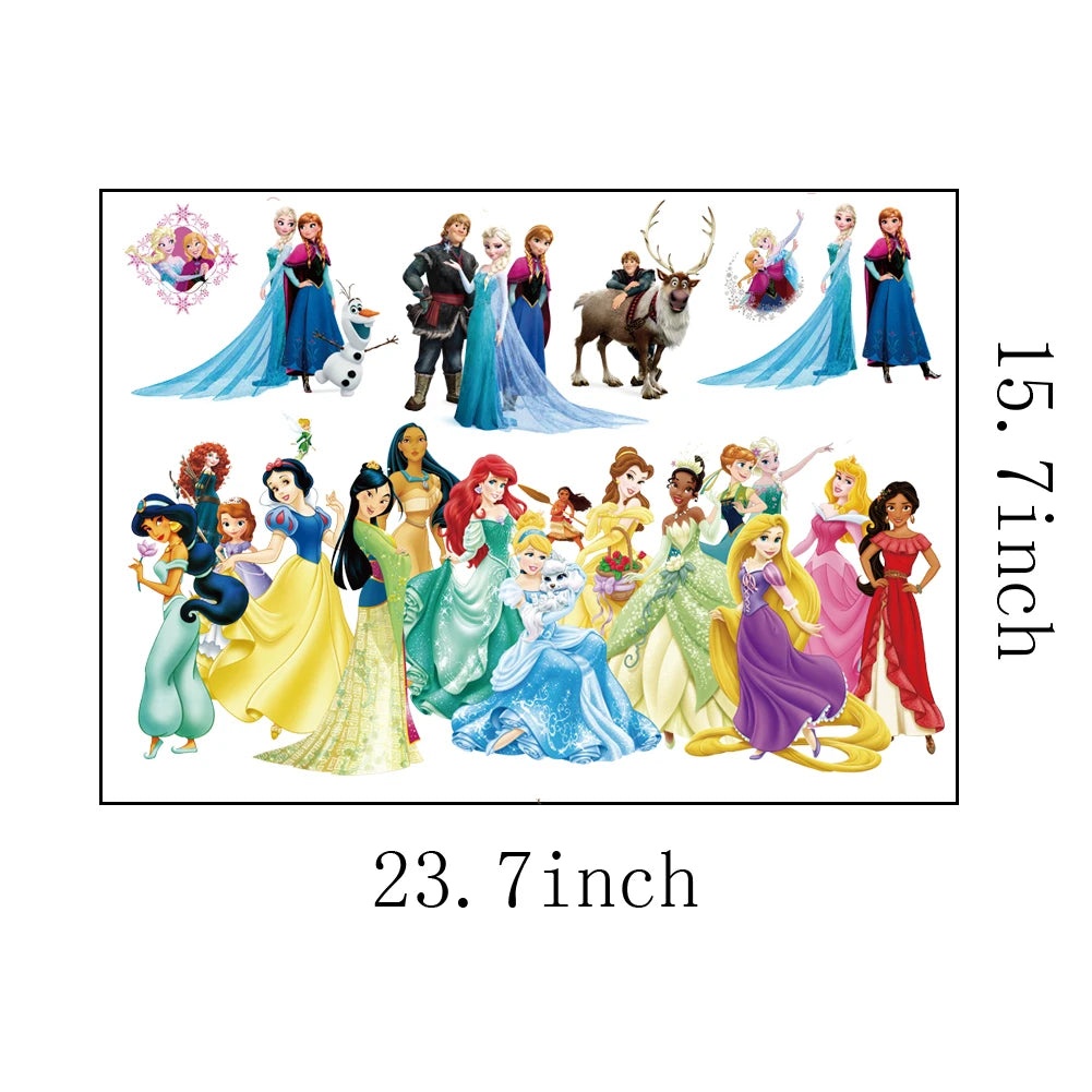 Princess Wall Stickers For Kids Room