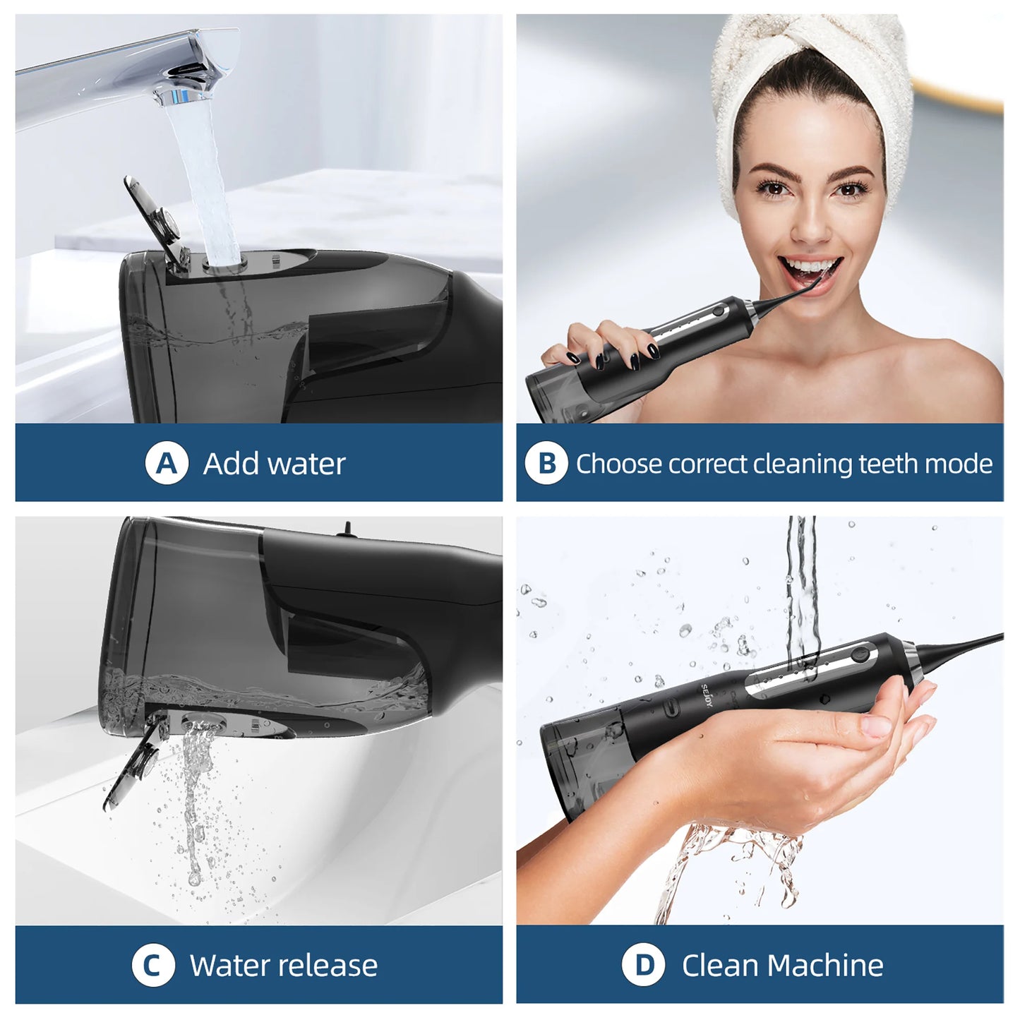Water Flosser for Teeth Irrigation And Whitening