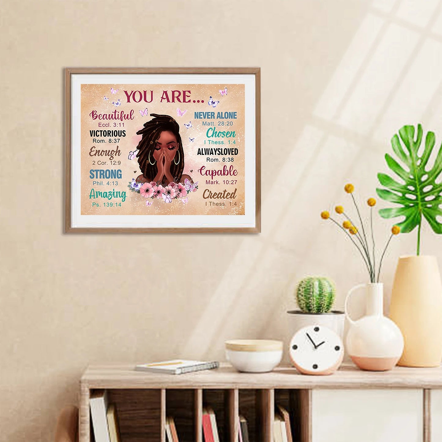 1 Pcs / 3 Pcs, African American Wall Art