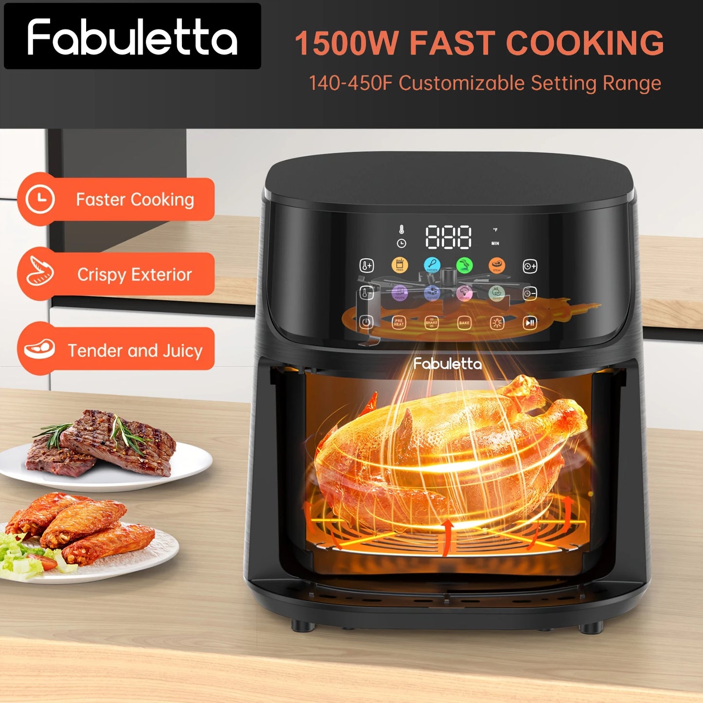 Compact Air Fryers With Viewing Window