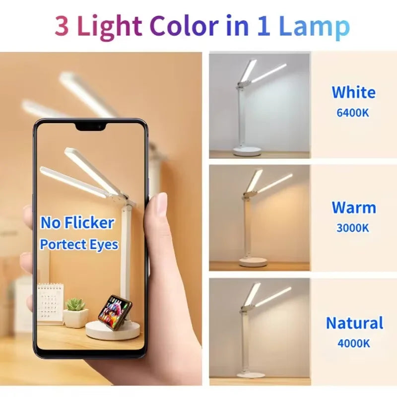 Dimmable Desk Lamp Rotating