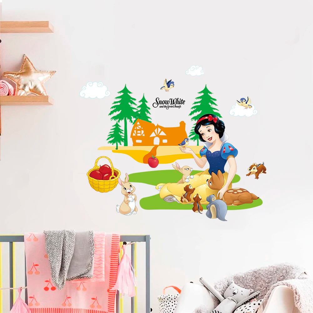 Princess Wall Stickers For Kids Room