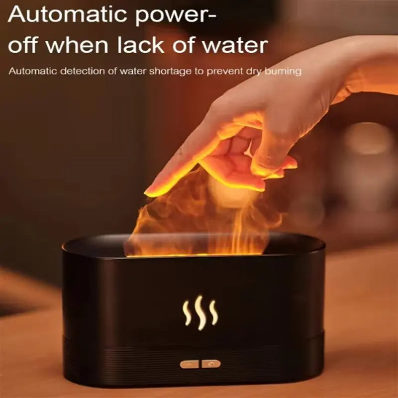 Electric Fireplace Diffuser Fire Flame Air