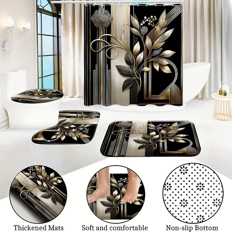 Waterproof Shower Curtain Sets