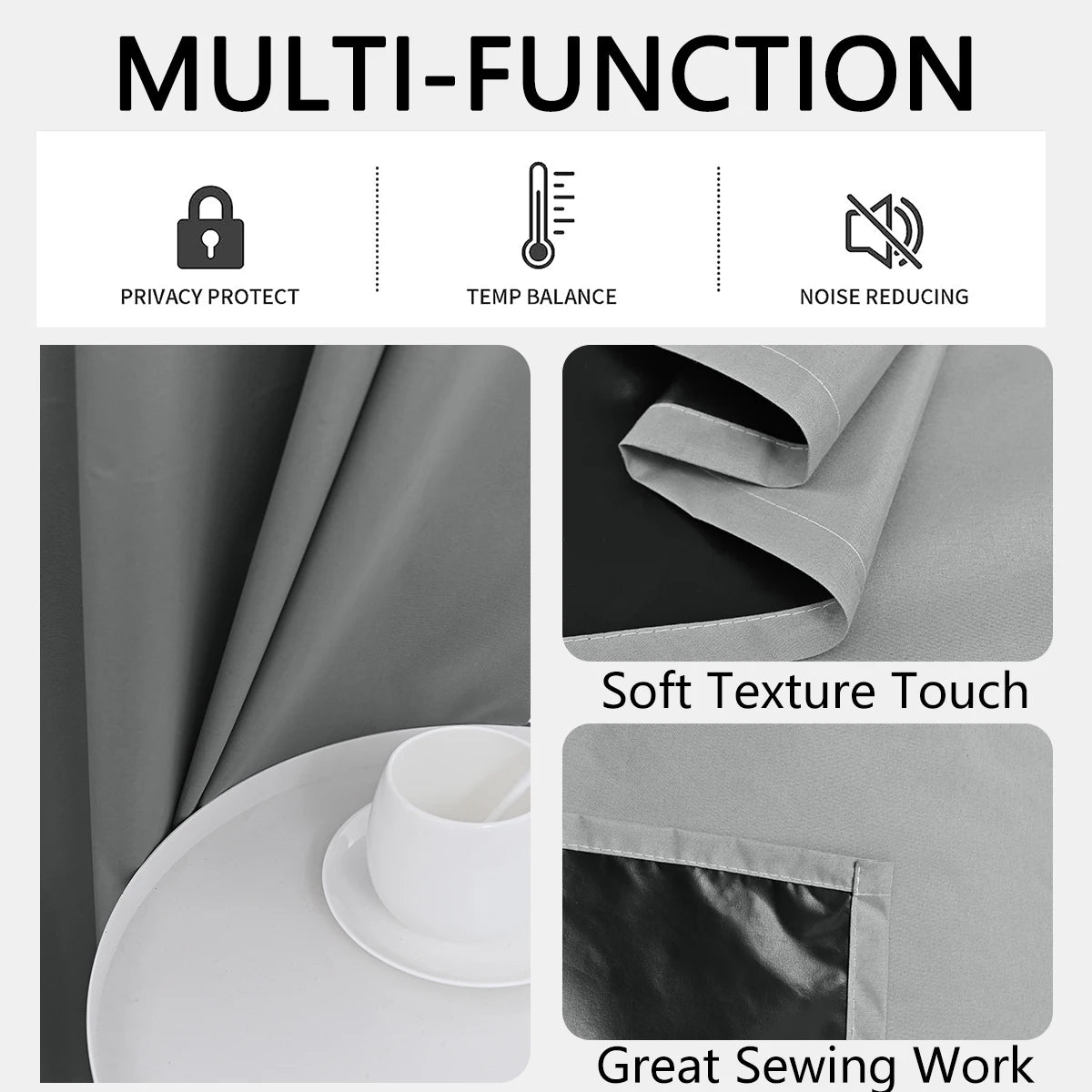 Full Shading Blackout Curtains