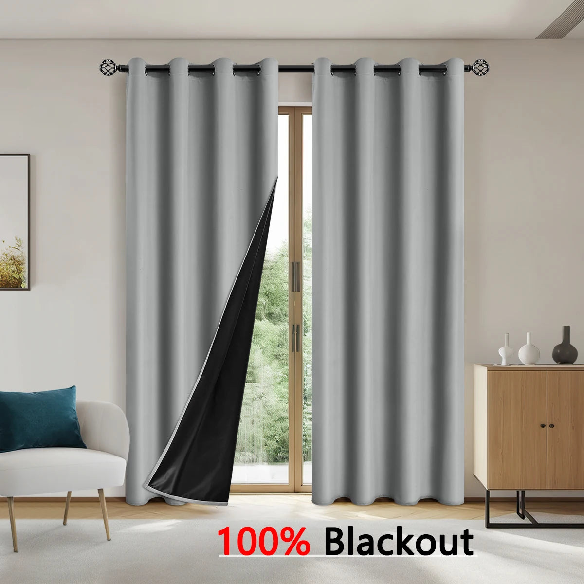 Full Shading Blackout Curtains