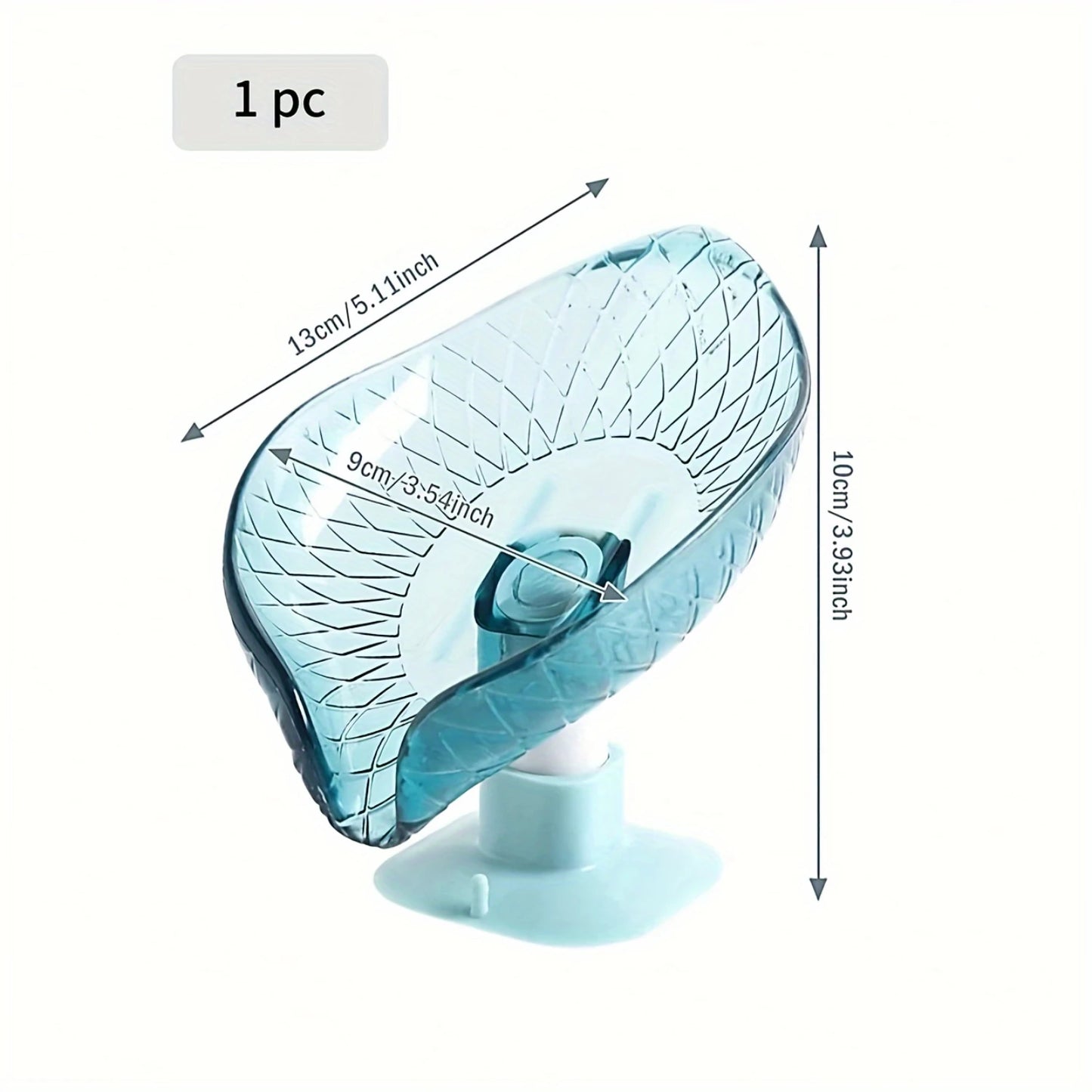 Leaf Shape Plastic Soap Dish