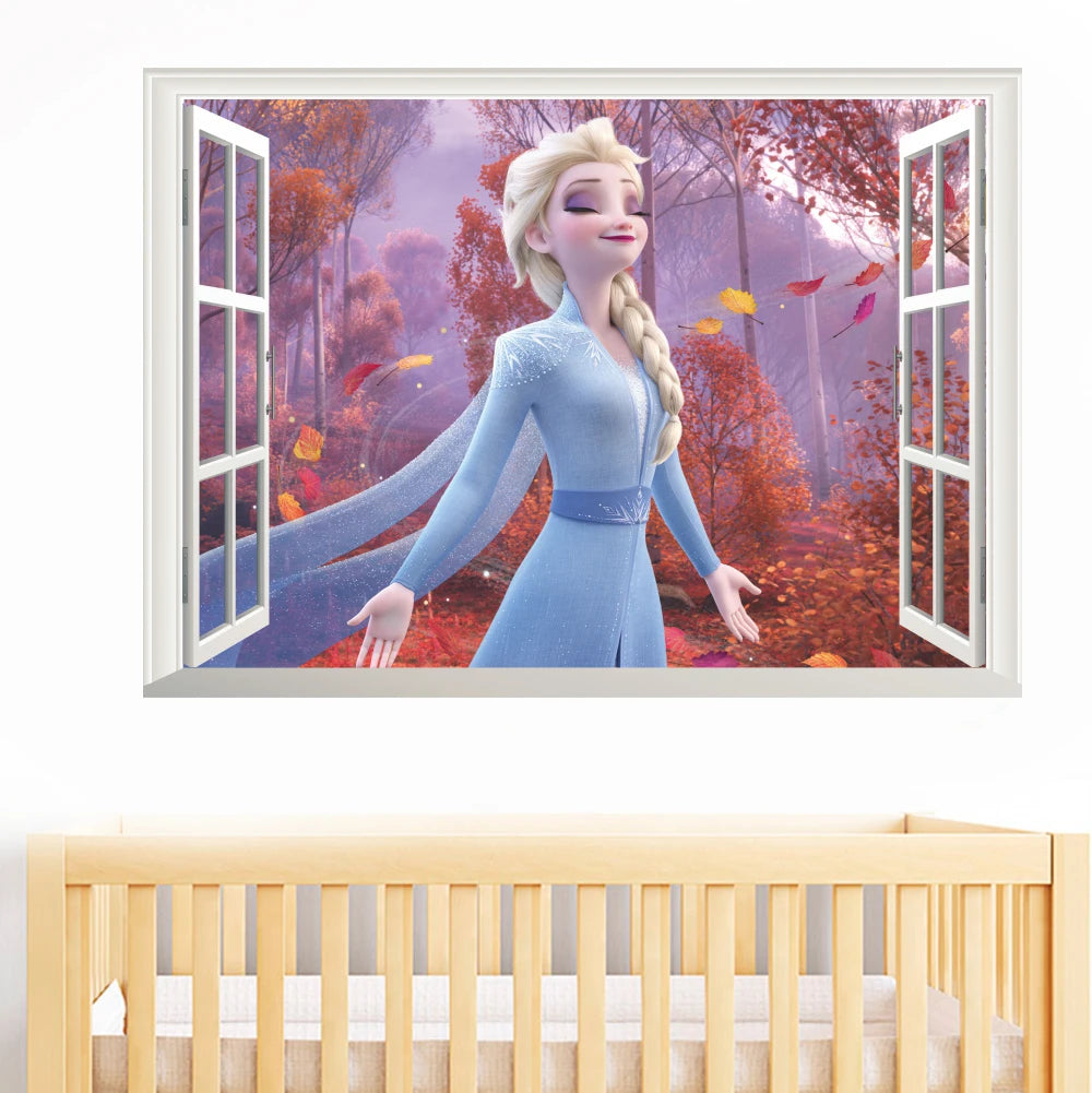 Princess Wall Stickers For Kids Room