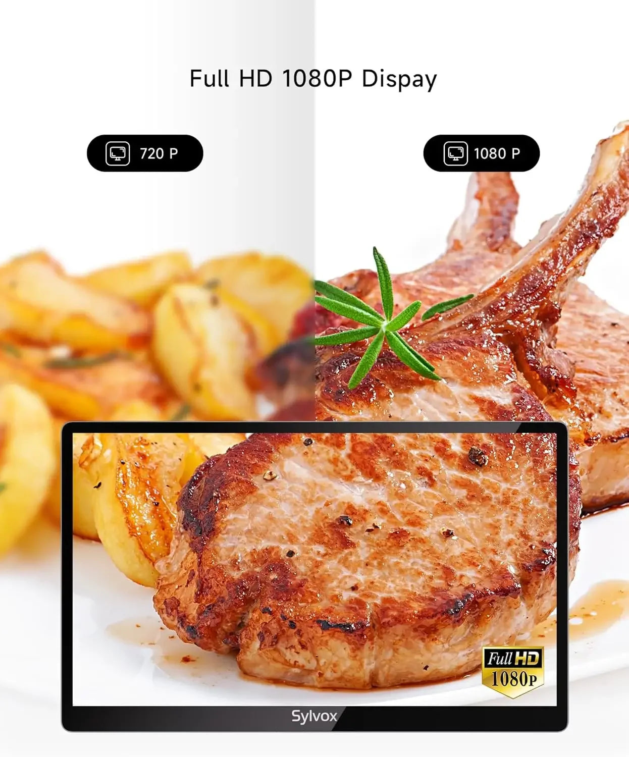 Full HD Under Kitchen Cabinet TV