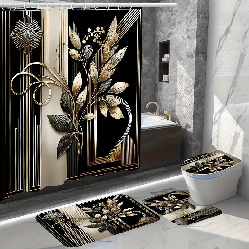 Waterproof Shower Curtain Sets
