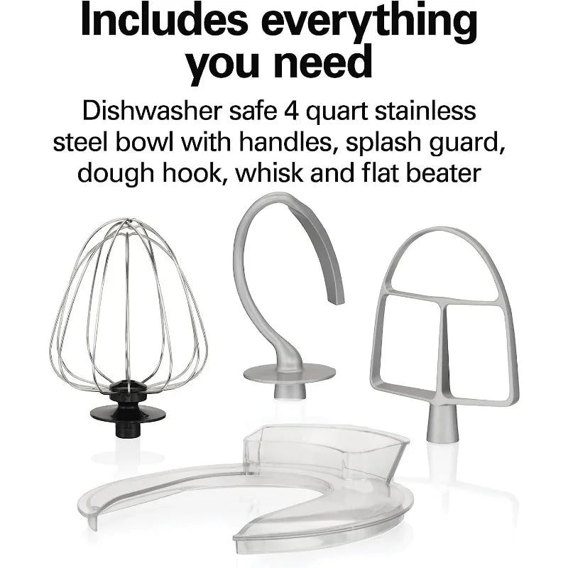 Electric Stand 4 Quarts Mixer