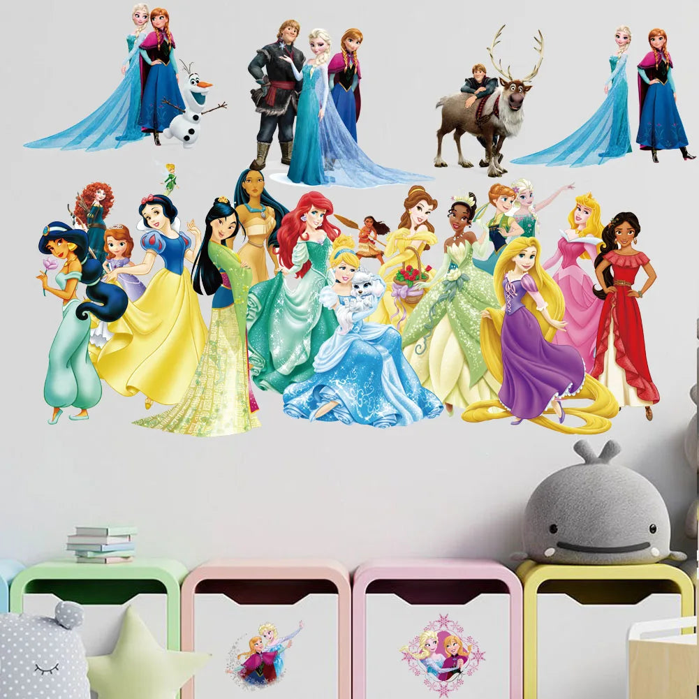 Princess Wall Stickers For Kids Room