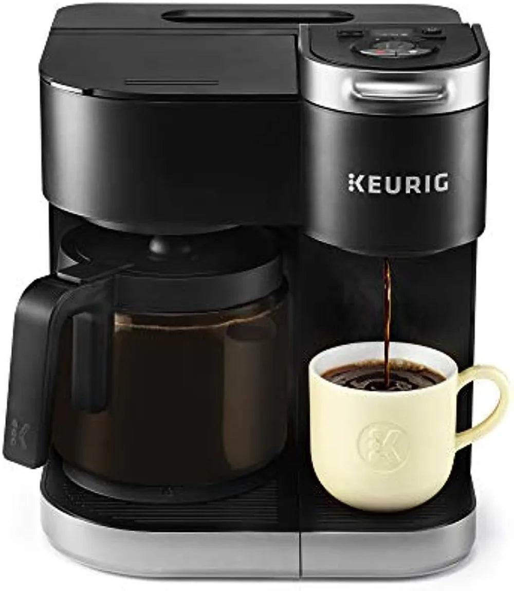 Keurig K-Duo Single Serve K-Cup Pod & Carafe Coffee Maker, Black