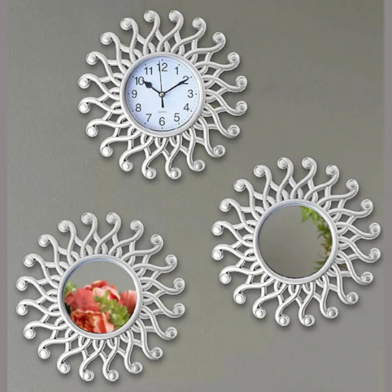 3 Pcs European Elegant Luxury Clock