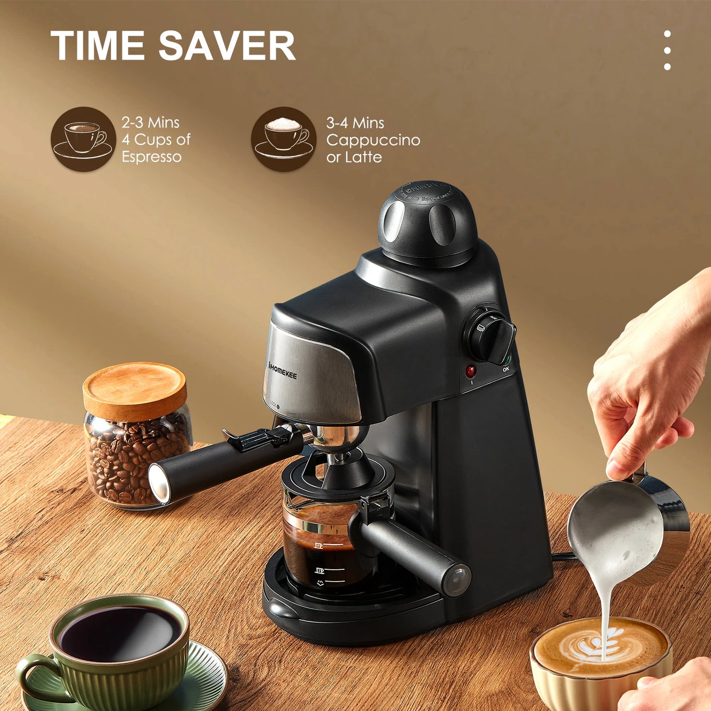 Espresso and Cappuccino Machine