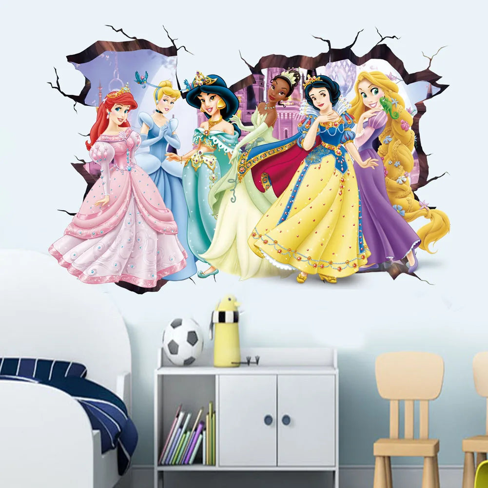 Princess Wall Stickers For Kids Room