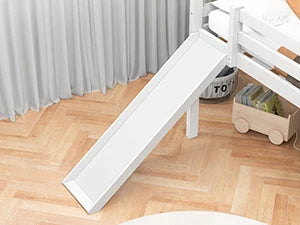 Twin Loft Bed with Slide