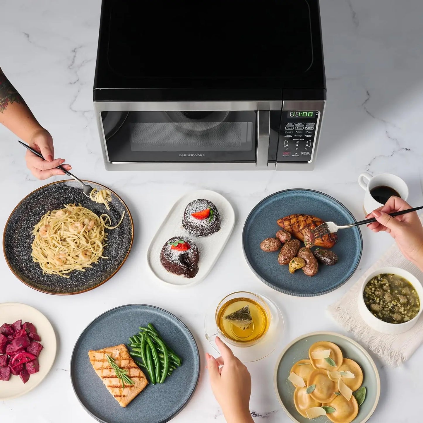 Countertop Microwave 700 Watts, 0.7 Cu. Ft.