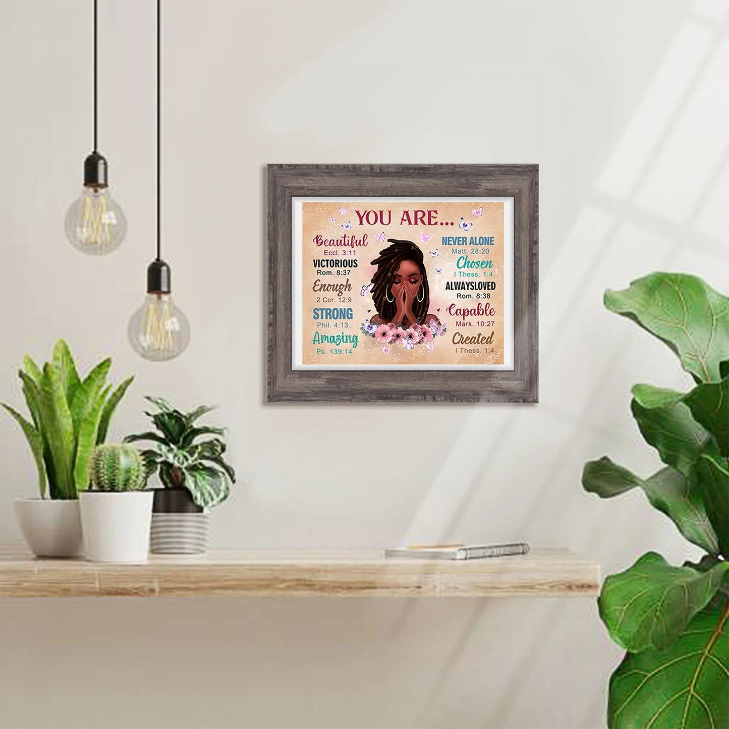 1 Pcs / 3 Pcs, African American Wall Art