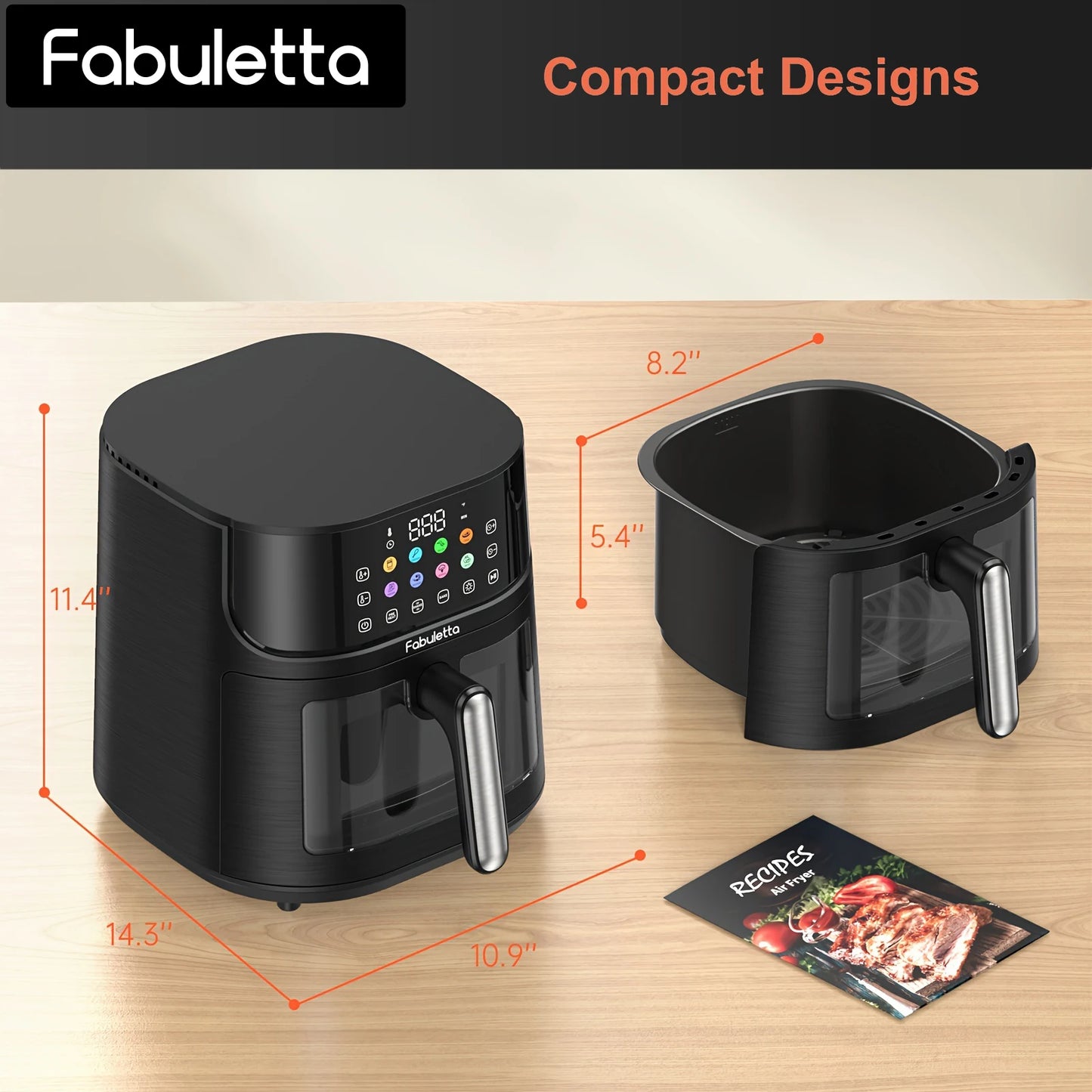 Compact Air Fryers With Viewing Window