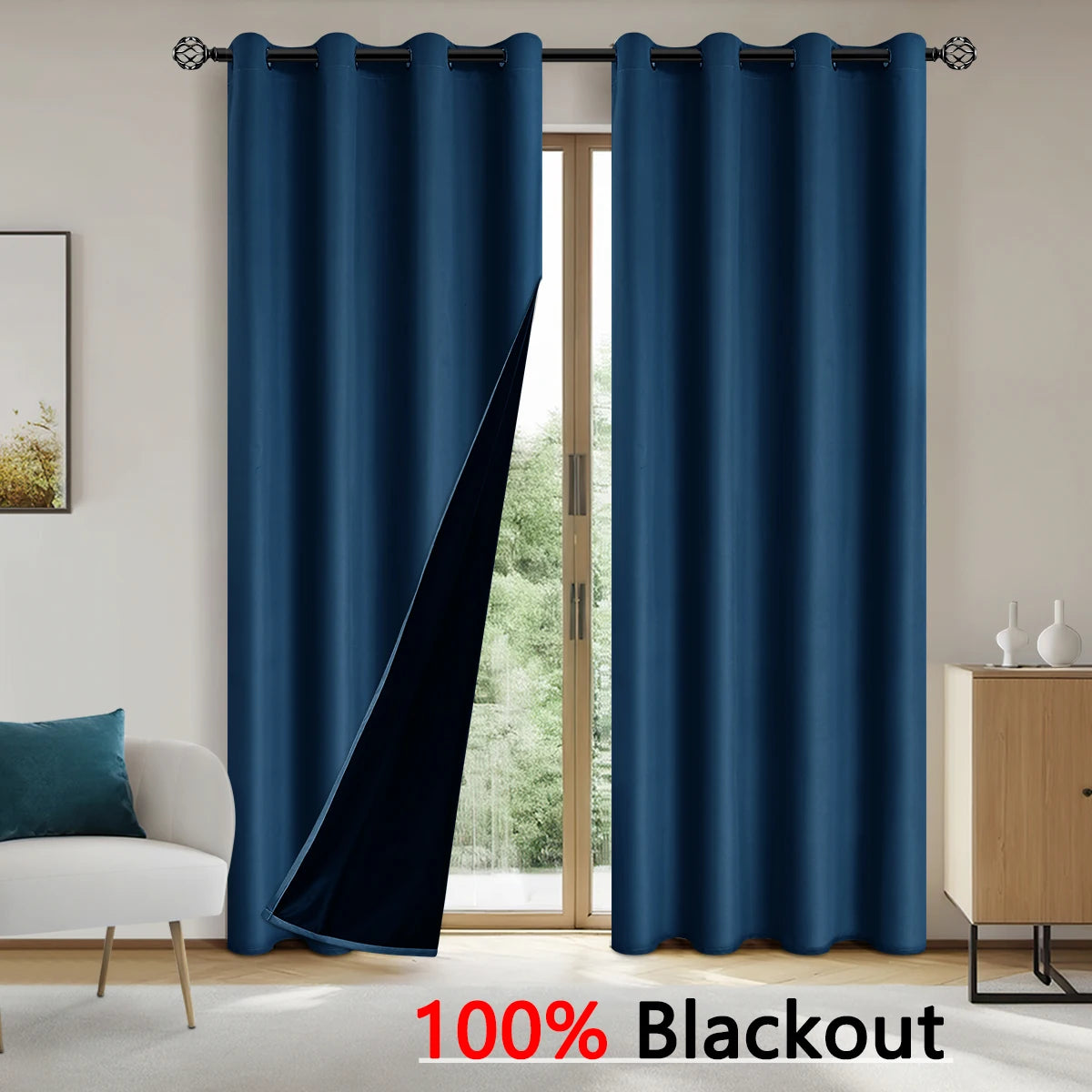 Full Shading Blackout Curtains