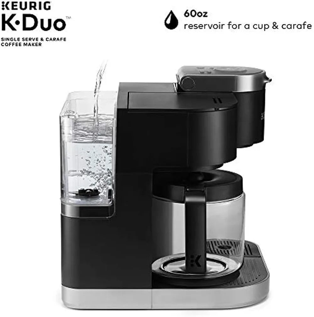 Keurig K-Duo Single Serve K-Cup Pod & Carafe Coffee Maker, Black