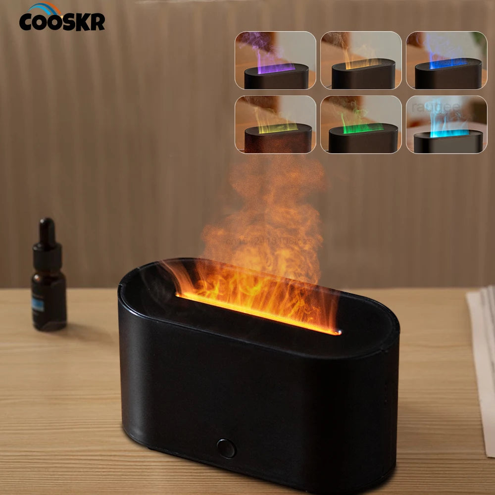Flame Air Household Bedroom Fragrance Essential Oil Diffuser