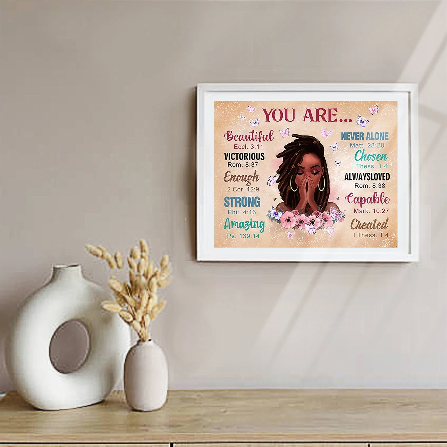 1 Pcs / 3 Pcs, African American Wall Art