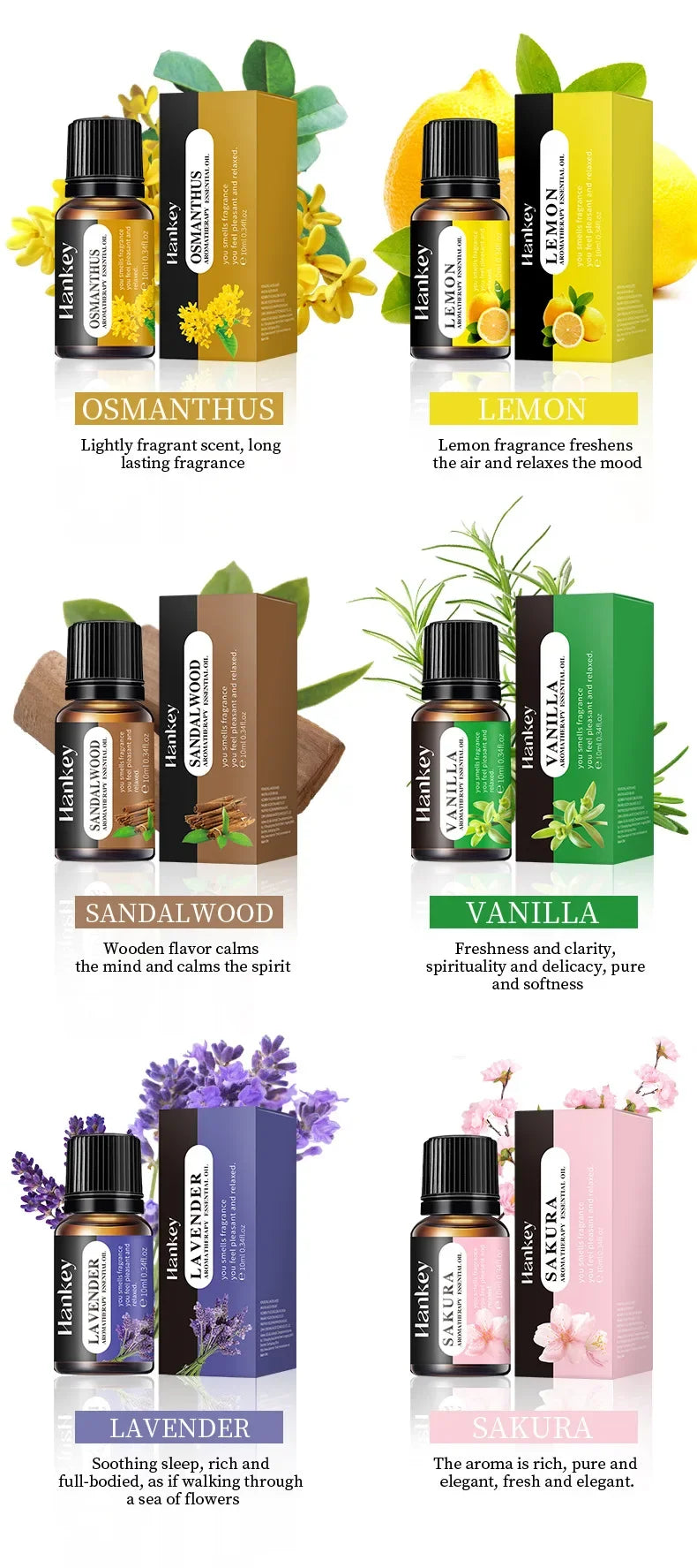 10 ML Aromatherapy essential oil