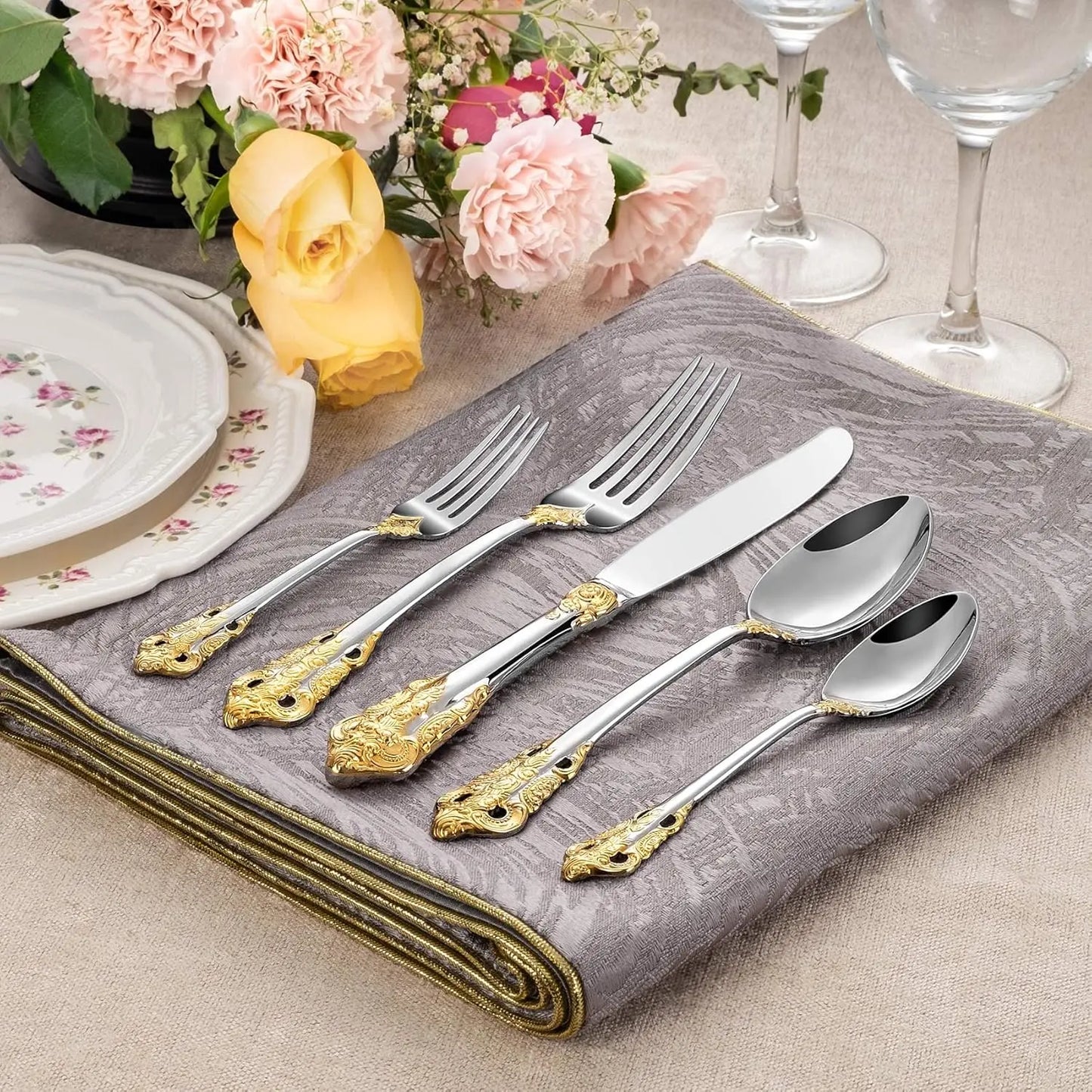 Luxury Stainless Steel Flatware