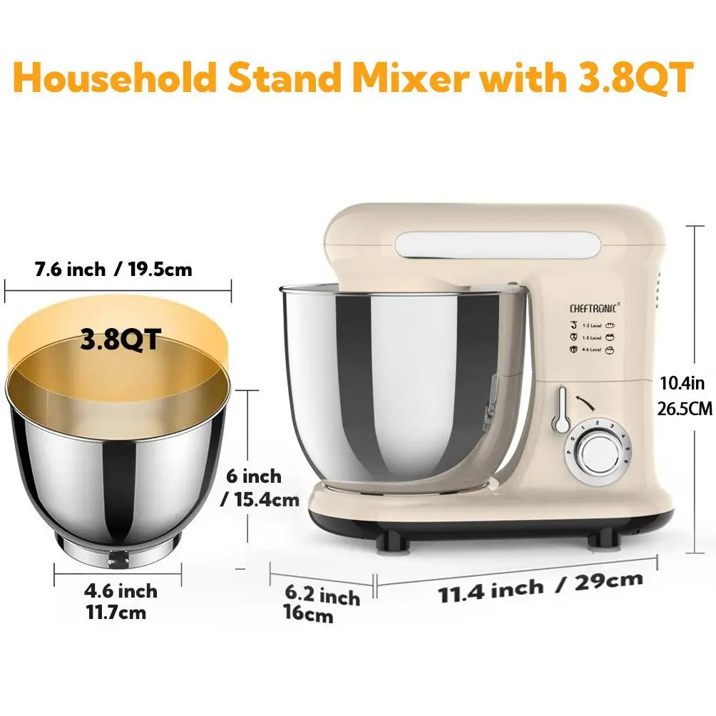 Tilt-head Kitchen Electric Dough Mixer