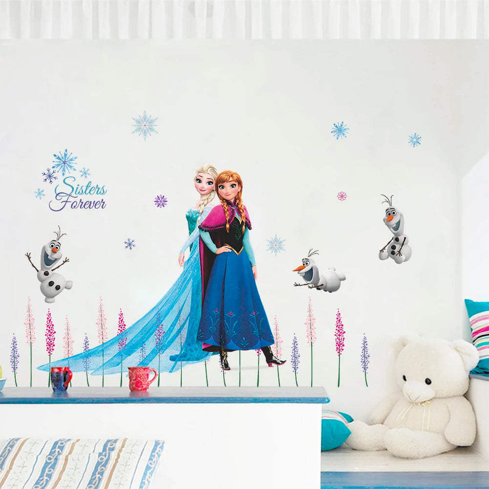 Princess Wall Stickers For Kids Room