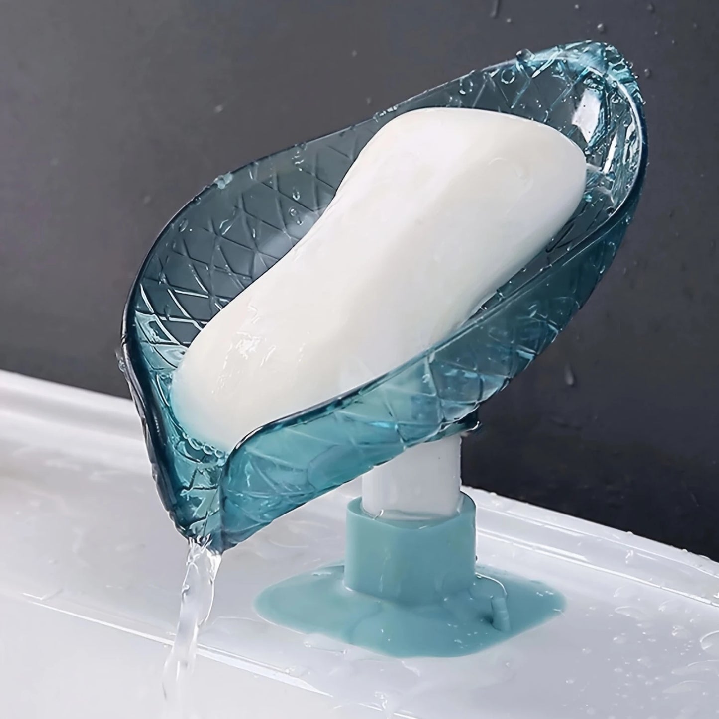 Leaf Shape Plastic Soap Dish