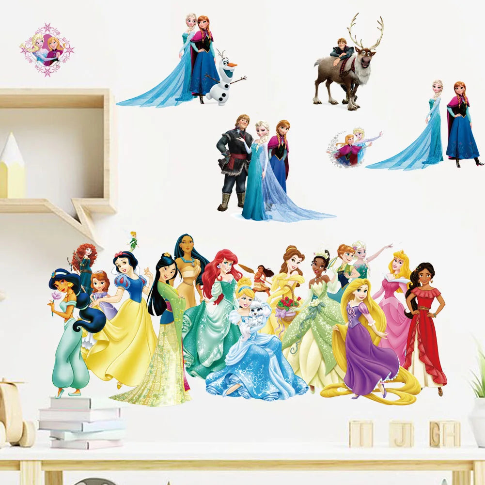 Princess Wall Stickers For Kids Room