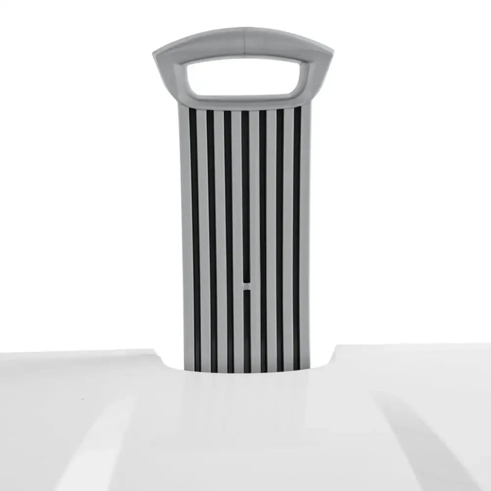 Large Wheeled Laundry Hamper with Retractable Hand