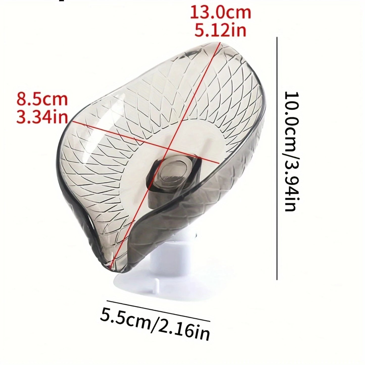 Leaf Shape Plastic Soap Dish