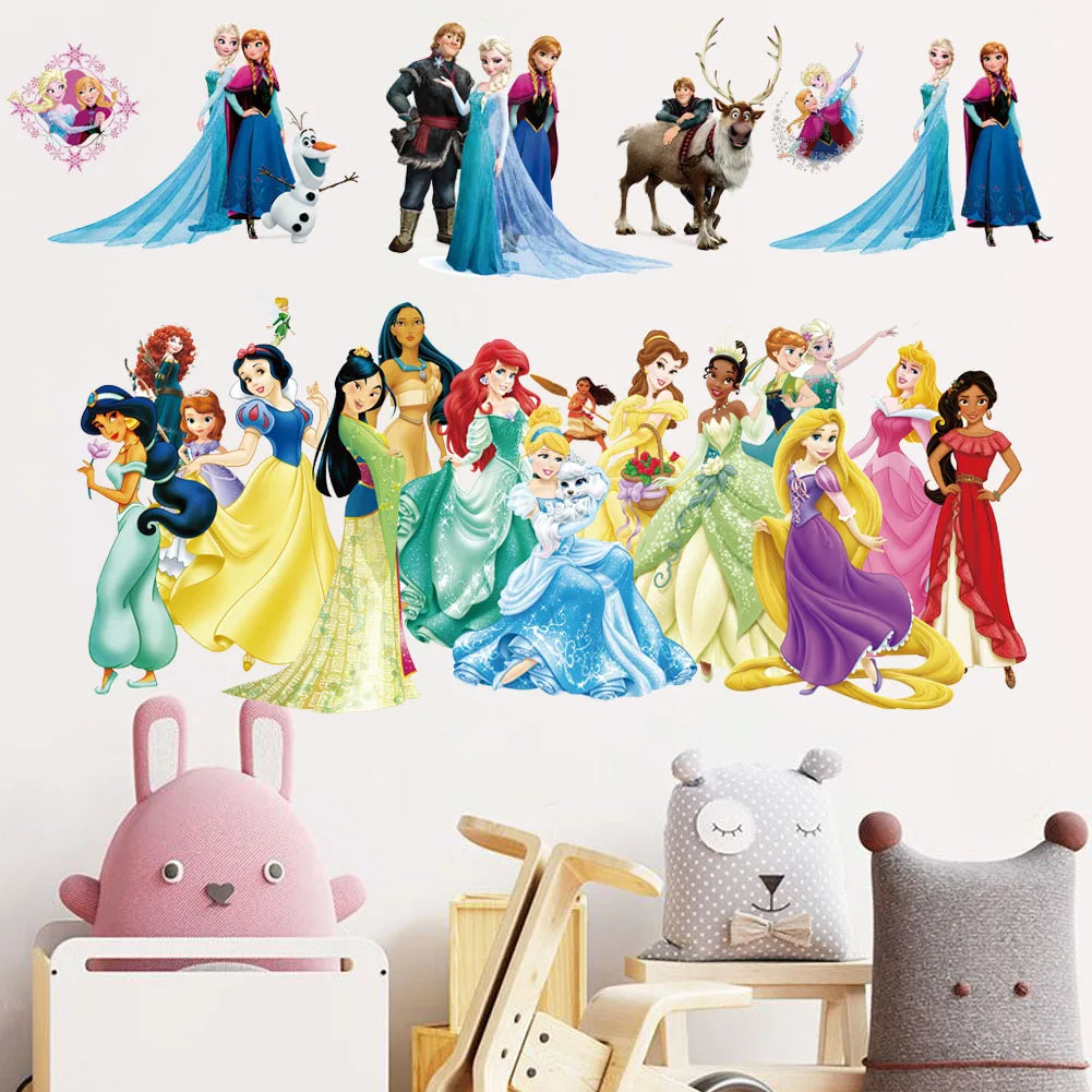 Princess Wall Stickers For Kids Room