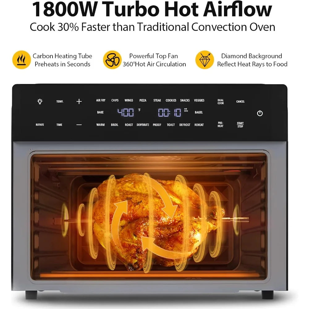 Extra Large Air Fryer Oven Countertop,